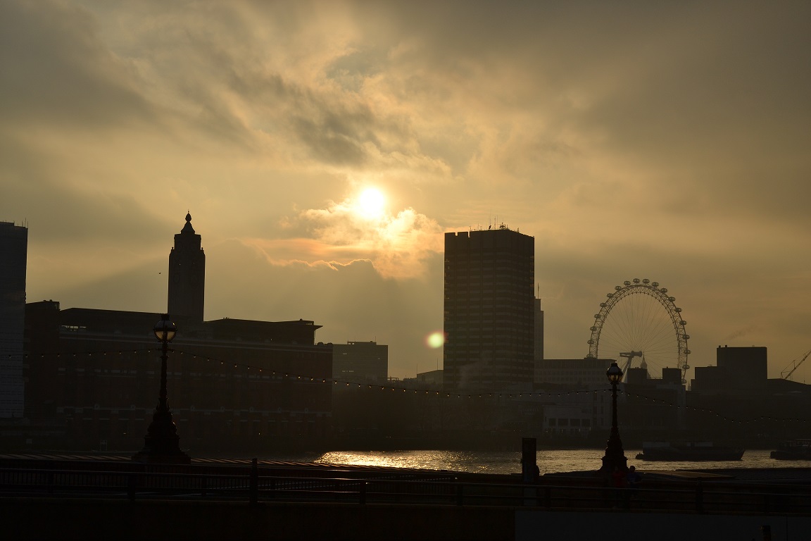 London sunset London sunset